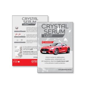 Crystal Serum Light A5 Flyer