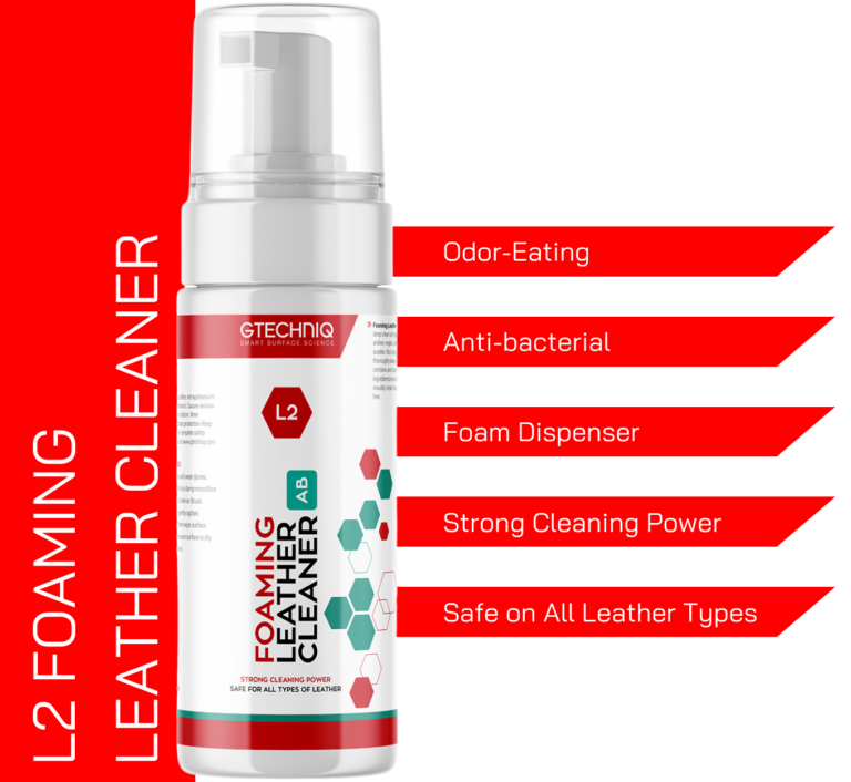 L2 Foaming Leather Cleaner